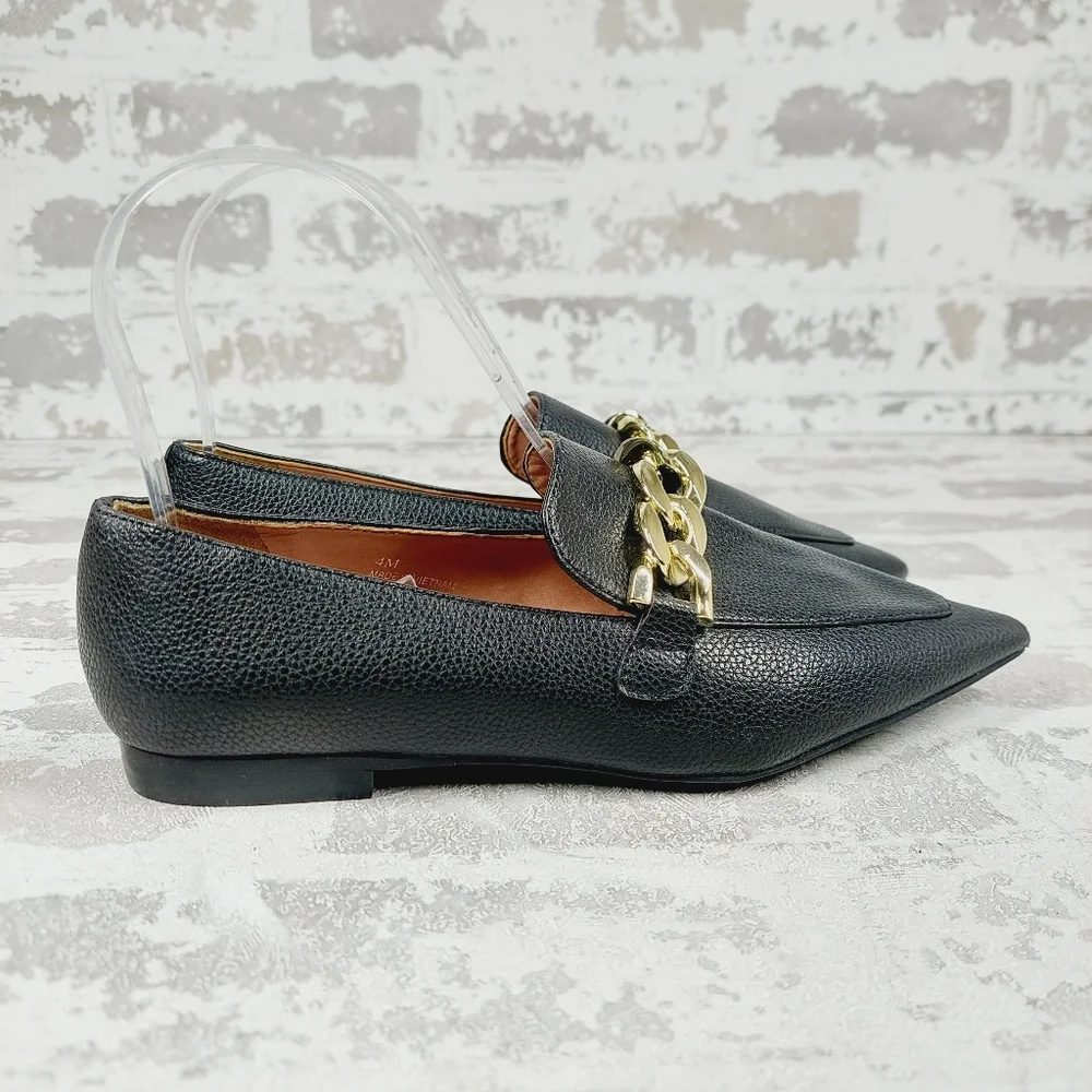 NEW Linea Paolo Womens Mabel Pointed Toe Old Money Loafers A261